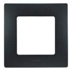 РАМКА 1пост Антрацит ETIKA Legrand — Legrand 672581, фото 2