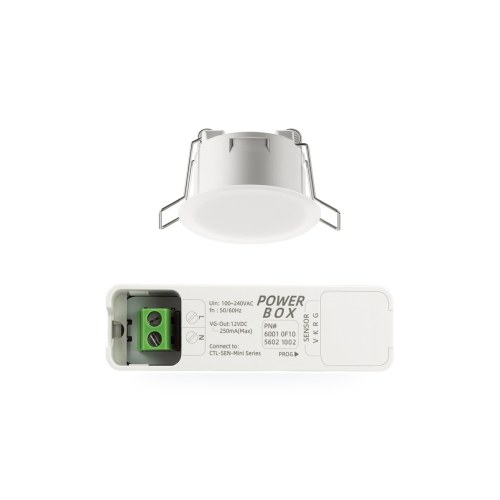Микроволновой датчик движения Mini, для высоких потолков, Tuya Zigbee, питание 220 В — Creatrol Mini-HCS-TYZ/AC