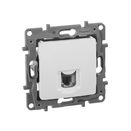 Модуль розетки телефонный RJ11, белый, ETIKA Legrand — Legrand 672240