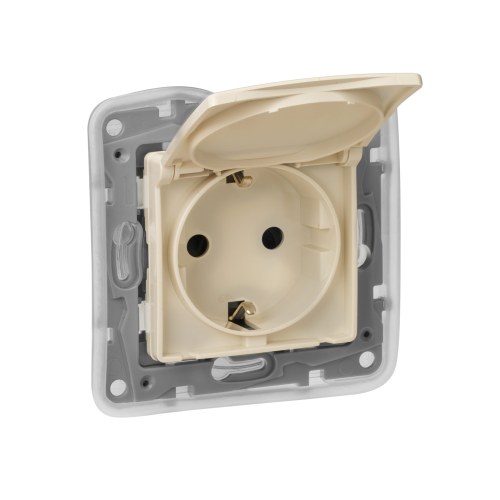 РОЗЕТКА 2К+3 IP44 СЛНК ЕTIКА Legrand — Legrand 672332