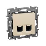 Двойная розетка RJ 45 Legrand — Legrand 672355