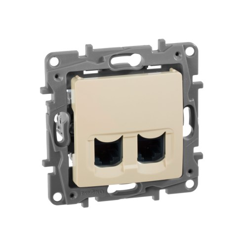 Двойная розетка RJ 45 Legrand — Legrand 672355