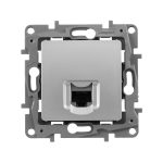 Розетка RJ45 5Е UTP, алюминий, ETIKA Legrand — Legrand 672441, фото 2