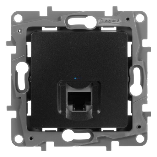 Розетка RJ45 5Е UTP Антрацит ETIKA Legrand — Legrand 672641
