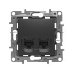 Розетка 2хrj45 5e ант этика Legrand — Legrand 672655, фото 2