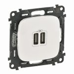 VLN-a ЖЕМ Розетка 2хUSB зарядка Legrand — Legrand 754999, фото 2