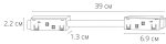 A590406 Коннектор токопроводящий гибкий Arte Lamp EXPERT-ACCESSORIES — Arte Lamp A590406, фото 2