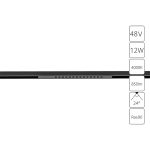 A7266PL-1BK Магнитный трековый светильник Arte Lamp OPTIMA — Arte Lamp A7266PL-1BK