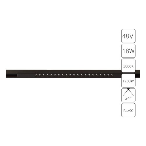 A7287PL-1BK Магнитный трековый светильник Arte Lamp OPTIMA — Arte Lamp A7287PL-1BK