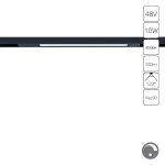 A7473PL-1BK Магнитный трековый светильник Arte Lamp OPTIMA 0.1-10V — Arte Lamp A7473PL-1BK