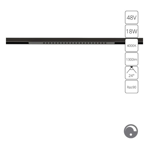 A7477PL-1BK Магнитный трековый светильник Arte Lamp OPTIMA 0.1-10V — Arte Lamp A7477PL-1BK