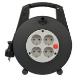Удлинитель на катушке с ручкой Vario Line 15 метров; 4 розетки Brennenstuhl — Brennenstuhl 1094200, фото 2