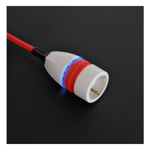 Удлинитель-переноска Brennenstuhl Quality Plastic Extension, кабель 5 м, красный — Brennenstuhl 1161830040
