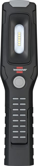 Фонарь светодиодный перезаряжаемый 6+1 с 2 крючками и USB-портом Brennenstuhl HL2 DA 61 M3H2 300+100 лм — Brennenstuhl 1175670110, фото 3