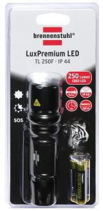 Фонарик карманный светодиодный Brennenstuhl LuxPremium TL 250F, 3xAAA — Brennenstuhl 1178600161, фото 2