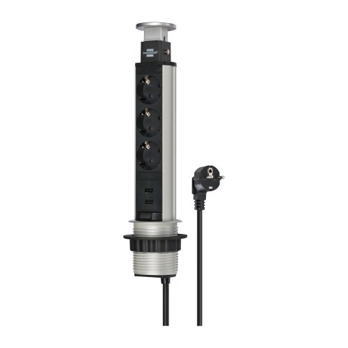 Удлинительный разъем Power Tower с USB-зарядным устройством Brennenstuhl — Brennenstuhl 1396200013
