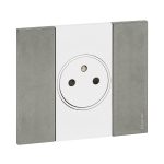 Рамка 1 пост, цвет лунный — Bticino BT-KA4802NW, фото 3