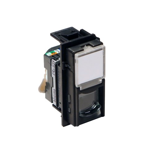 L.NOW - Розетка Розетка RJ45 cat.5e. Черная — Bticino BT-KG4279C5E