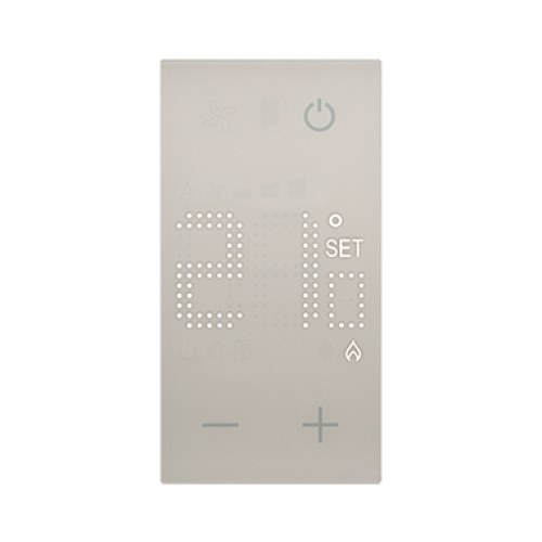 Термостат 2 модуля, 230V, Living Now, песок — Bticino BT-KM4441