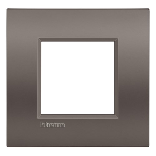 Рамка металлическая 1-постовая, цвет глина — Bticino BT-LNE4802CY