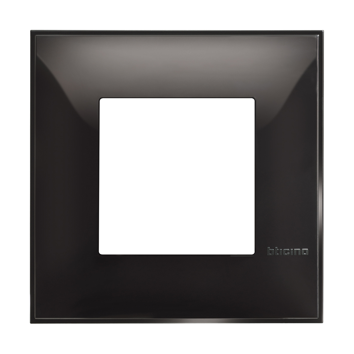 BT-R4802BC CLASSIA - рамка один пост черная — Bticino BT-R4802BC
