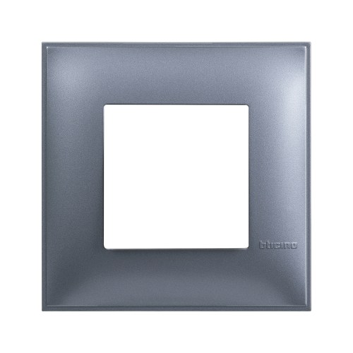 CLASSIA - рамка 2P голубой металл — Bticino BT-R4802LM