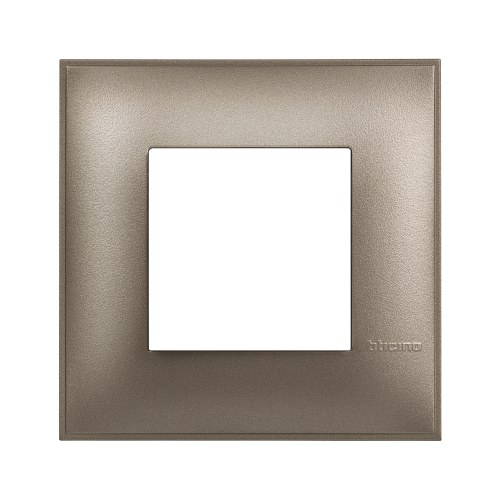 CLASSIA - рамка 2P титан — Bticino BT-R4802TM