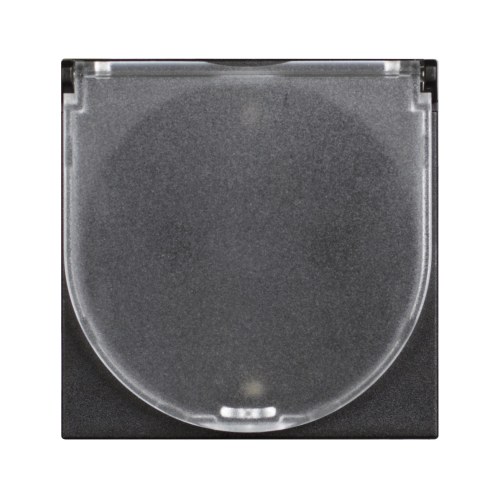 CLASSIA - розетка с крышкой черная — Bticino BT-RG4141C