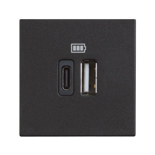 CLASSIA - розетка USB черная — Bticino BT-RG4287C2