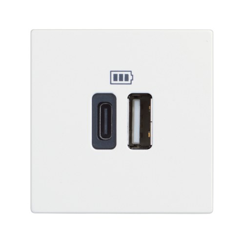 CLASSIA - розетка USB белая — Bticino BT-RW4287C2