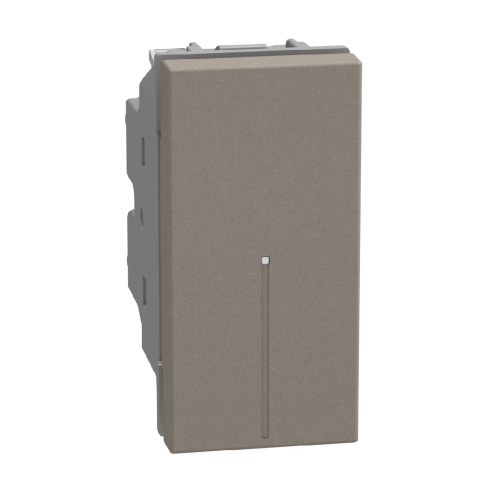 Light Now - переключатель Axial 1 модуль, цвет камень — Bticino BT-YG4053A