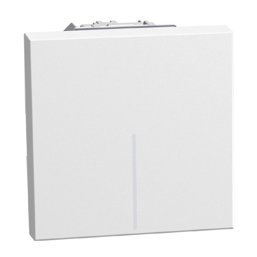 Light Now - переключатель перекрестный Rocker 2 модуля, цвет белый — Bticino BT-YW4004M2