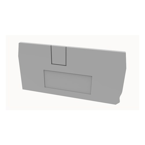 D-DS4-01P-11-00Z(H) Торцевая крышка для пружинного клеммника, 4 мм², серая DEGSON