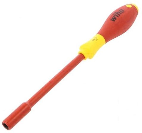 DOC044565257.jpg Отвертка-торцевой ключ SoftFinish electric с шестигранником 6 x 125 мм — Wiha W00857