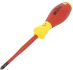 Отвертка SoftFinish electric slimFix Pozidriv PZ2 x 100 мм — Wiha W35396, фото 2
