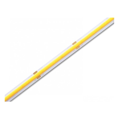 Лента светодиодная Dilux COB 320 диодов/м 8 Вт/м 3000К тёплый белый CRI 90 IP65, 5 м, 24 В — Dilux WW-FLS102T89WW320F-24