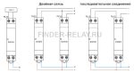 78.12.1.230.2400 Модульный импульсный бп - 12W (24V DC) 110-240 V AC - 1 module Finder — Finder 78.12.1.230.2400, фото 2