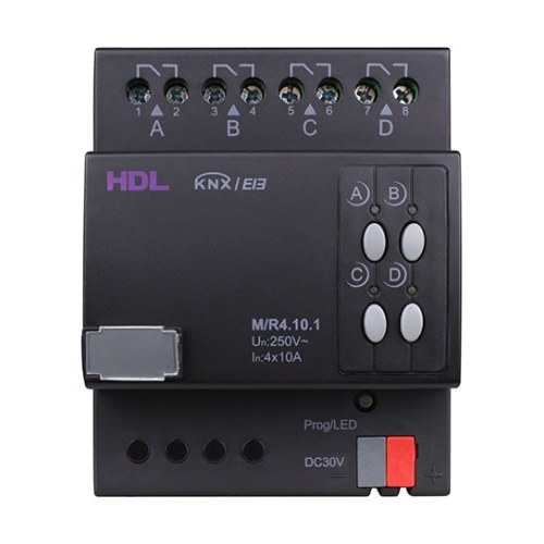 4CH 10A High Power Switch Actuator — HDL-M/R4.10.1