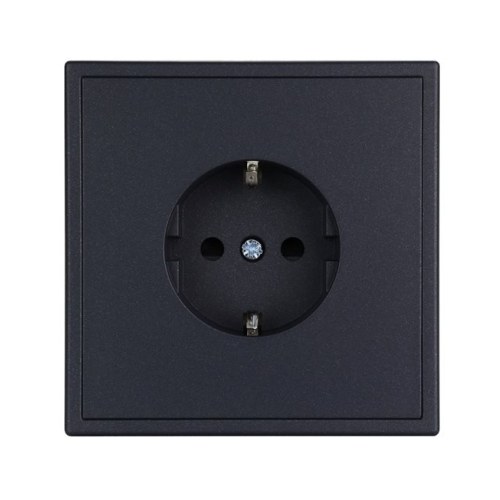 Розетка, серая — HDL-MP1-S-EU/TILE.48AG