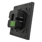 8 клавишный сенсорный выключатель с экраном, черный, артикул ITR328-1101