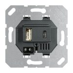 USB15CASW USB зарядное устройство (розетка) JUNG — JUNG USB15CASW