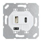 USB15CAWW USB зарядное устройство (розетка) JUNG — JUNG USB15CAWW