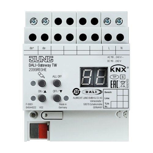 KNX / DALI-шлюз JUNG 2099REGHE