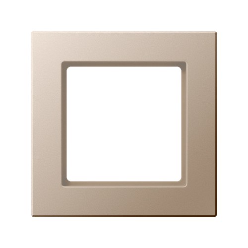 Рамка 1-кратная, пластик, Champagner JUNG AC581CH