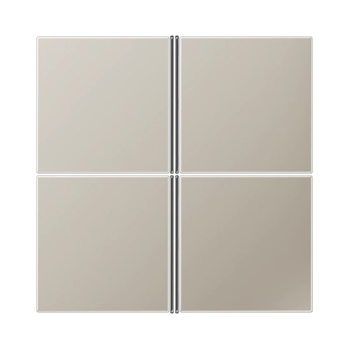 Клавиши для системы KNX, 4-группы; сталь, JUNG ES2404TSA