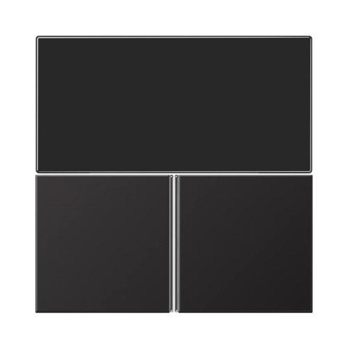 Набор накладок для комнатного контроллера-дисплея, 2 группы, dark JUNG RCDAL4092TSAD