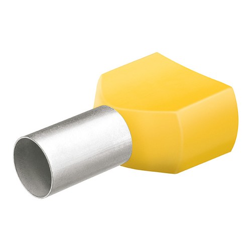 KNIPEX Кабельные наконечники желтые (упаковка), 2 x 6.0 — Knipex 97 99 376