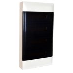 Practibox S Пластиковый щит навесной 4X12, цвет двери дымчатый Legrand — Legrand 135614