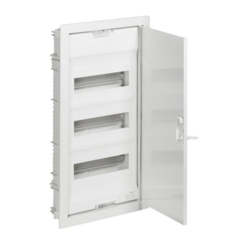 Nedbox - с плоской металлической дверью - 3 рейки - 36+6 модулей Legrand — Legrand 1433