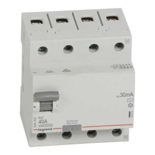 УЗО RX3 4P 40A AC 30MA N Legrand — Legrand 402063